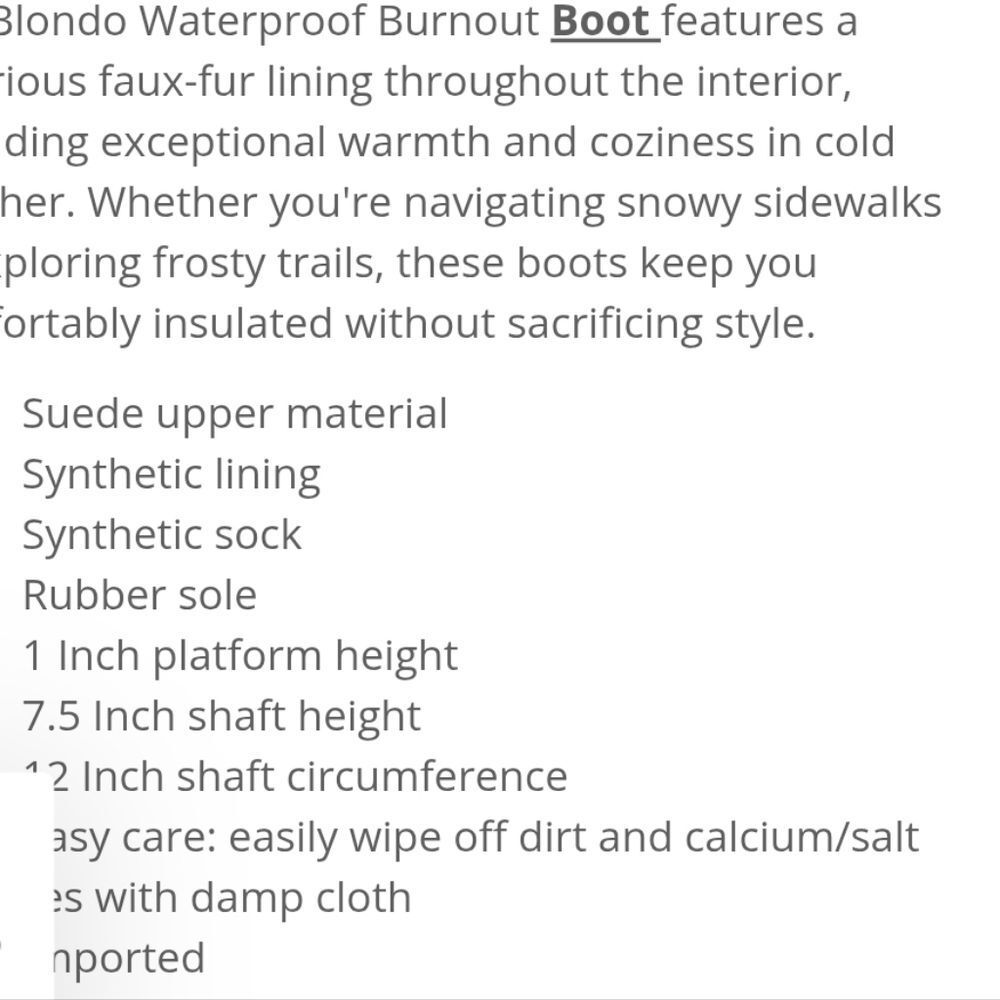 Blondo Burnout Boot- Black - Picture 7 of 12
